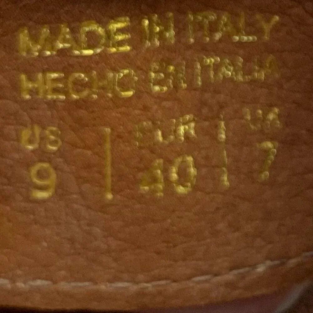 Aldo Deleniel Suede and Wooden Platform Block Heels Sz9 - Picture 15 of 16